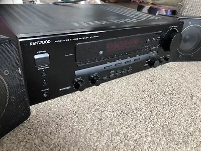 £79.99 • Buy Kenwood Kr-v6050 Dolby 5 Channel Surround Sound Integrated Receiver Amplifier