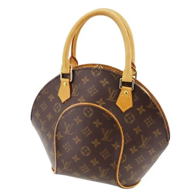 £641.57 • Buy LOUIS VUITTON Ellipse PM Used Handbag Monogram Leather M51127 Vintage #BP395 S