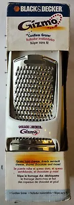 Black & Decker Gizmo Cordless Grater Spices Cheese **Parts NOT Working** • $12.99