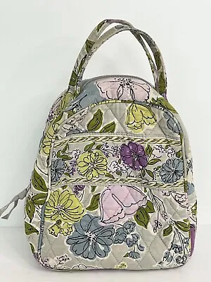 Vera Bradley Watercolor  Insulated Lunch  Box / Tote Bag With ID Slot 9x8x3 • $6.99