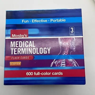 Mosby's Medical Terminology Flash Cards By Mosby (2013 CardsFlash Cards) • $45.50