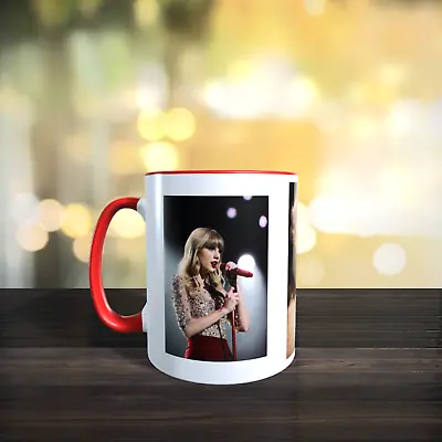 Taylor Swift Singer Mug For Fans Birthday Events Handmade Brand New Cup • £13.39