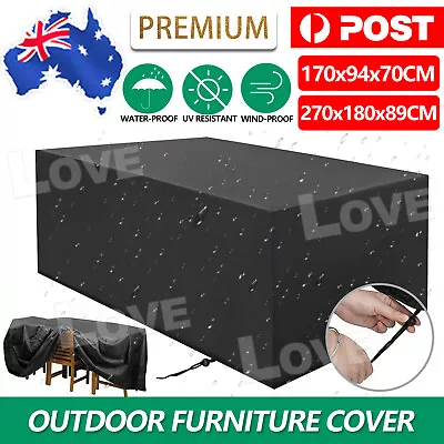 $19.85 • Buy Waterproof Furniture Cover Outdoor Patio Garden Rain Snow UV Table Chair Sofa AU