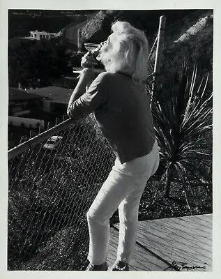 Marilyn Monroe SIGNED George Barris BIG Photo Last Sitting Andre De Dienes Beach • $3000