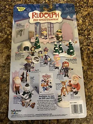 Rudolph The Red-Nosed Reindeer 2004 Playing Mantis Loose Cardboard Backing Only* • $12.99