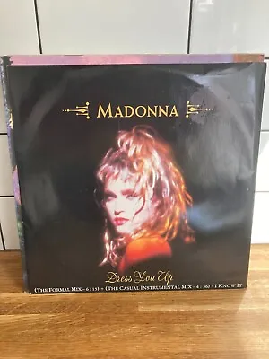 £4.99 • Buy Madonna Dress You Up Classic Eighties Pop 12  Vinyl Record