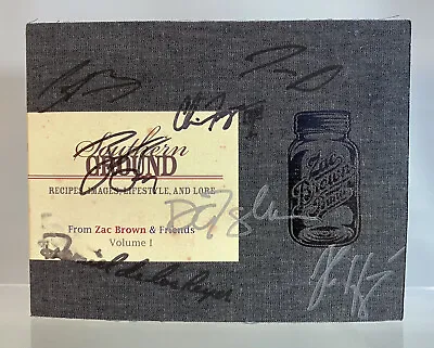 Zac Brown Band Autographed Signed Southern Ground Cookbook Recipe Book Friends • $399.99