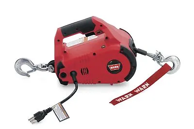 WARN 885000 PullzAll Corded 120V AC Portable Electric Winch With Steel Cable:... • $237.99