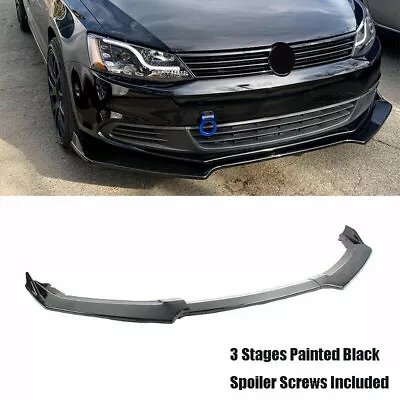 $56.32 • Buy Front Bumper Lip Wing Spoiler Fit For VW Jetta MK6 11-14 Honda Civic 16-18 Sedan