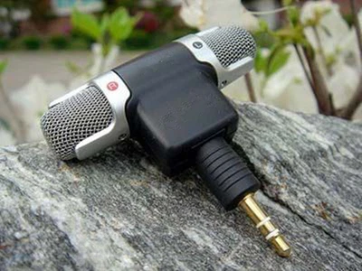 £4.79 • Buy 3.5MM Plug ECM-DS70P Electret Condenser Wireless Stereo Microphone For Sony MD