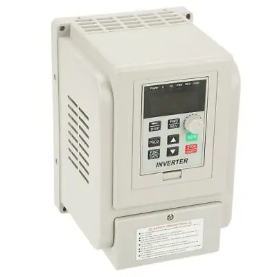 £159.72 • Buy AC 220V 4KW Single To 3 Phase Motor Variable Frequency Drive Inverter Converter