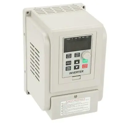 AC 220V 4KW Single To 3 Phase Motor Variable Frequency Drive Inverter Converter • £134.63