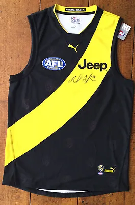 $700 • Buy Dustin Martin Signed Richmond Tigers Official AFL Premiership Edition Jumper