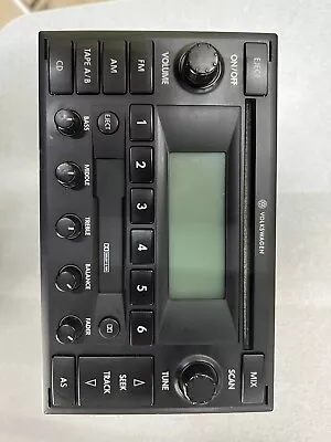 VW AM/FM Radio CD Receiver PLAYER 3B7 035 180 OEM • $65