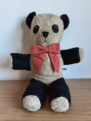 Vintage Panda Bear Soft Toy • £10