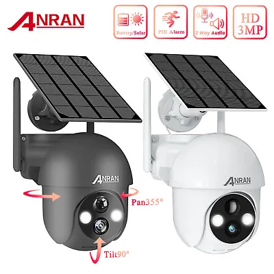 £19.99 • Buy WiFi IP Battery Security Camera 3MP HD Solar Powered Wireless Home CCTV Outdoor