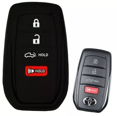 Key Fob Keyless Entry Rubber Remote Cover Fits Toyota Tacoma Tundra 2023 2024 • $8.99