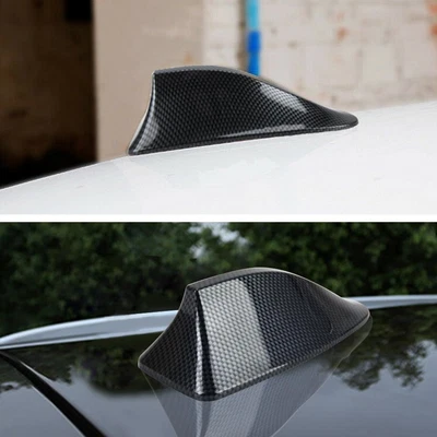 $11.99 • Buy Universal Shark Fin Roof Car Auto Antenna Radio FM/AM Antena Radio Carbon Fiber