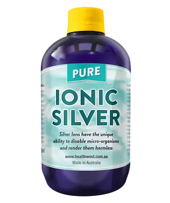 Colloidal/ionic Silver 1 Litre  20 PPM Positively Charged Bacteriostatic   • $99.95