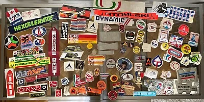 Vintage 1970s Ski Stickers Over 800 Decals Lange Hart Head Olin Etc. • $600