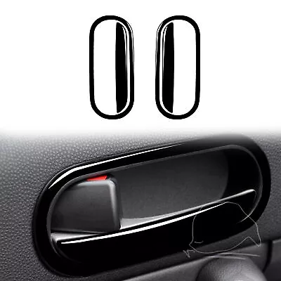 Piano Black Inner Door Handle Bowl Cover Trim Frame For Mazda MX5 Miata 2009-15 • $12.03