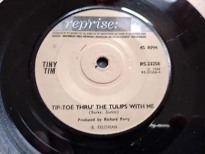 £7.50 • Buy Tiny Tim - Tip-toe Thru' The Tulips With Me - Reprise - Uk - Rs.23258 - Pop 1968