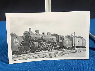 Canadian National Railway CN Steam Locomotive 5589 Vintage Photo • $10