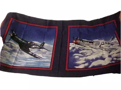 Vintage War Planes Craft Panel - 18  X 42  • $4.95