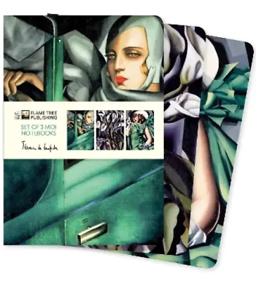 Tamara De Lempicka Set Of 3 Midi Notebooks (Notebook) Midi Notebook Collections • £7.64