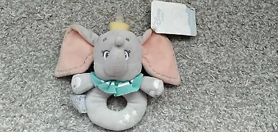 Dumbo Disney Baby Ring Rattle - New - Please Read • £4.99