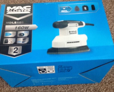 £1.61 • Buy Brand New Macallister Detail Sander Mdls160 Rrp £35
