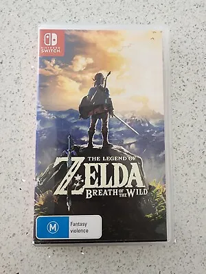 The Legend Of Zelda: Breath Of The Wild (Switch 2017) • $55