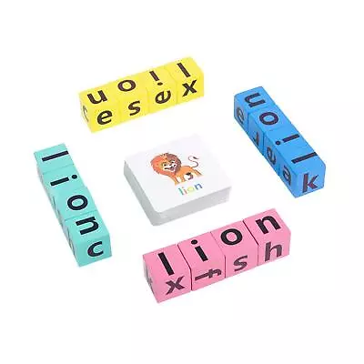 Letter Spelling Block Letters Sorting Spelling Games Alphabet Flashcards Flash • £8.68