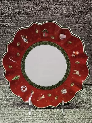 Villeroy & Boch TOY'S DELIGHT Red Bread Plate • $25