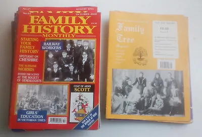 X32 FAMILY HISTORY MONTHLY + FAMILY TREE Magazines Job Lot Genealogy • £39.99