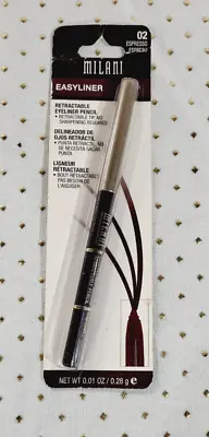 MILANI Easyliner Retractable Eyeliner Pencil No Sharpening Required~ 02 ESPRESSO • $20.77