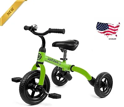 Tricycle For Toddlers Age 2 To 4 Years Old 3 In 1 Folding Toddler Bike NIB • $79.99