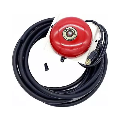 Milton’s Bells Red Original Driveway Bell Kit With 50' Signal Hose For Dri • $172.14