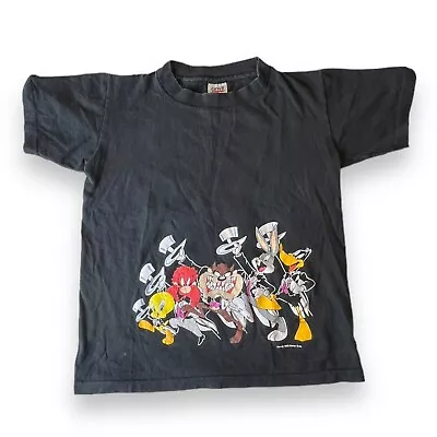 Vintage 1993 Warner Bros Looney Tunes Shirt Size Youth L Made In USA Anvil • $18.99