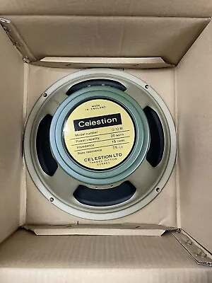 Celestion G12M Heritage Series 12  Speaker  15 Ohm 20W Made In England • $250.23