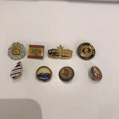 Vintage Australian Caravan Club Badge Lot • $40