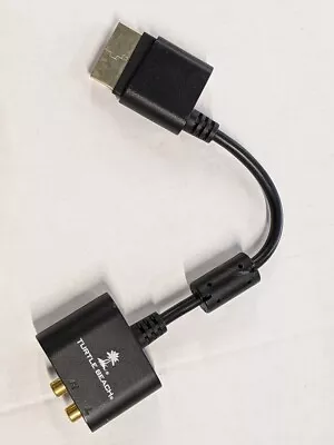 TURTLE BEACH TBS-0100-01 Audio Adapter Cable For Xbox 360 EarForce Headset OEM • $7.27