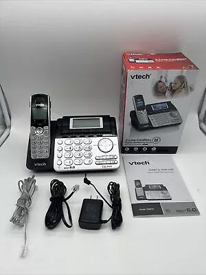 VTech DS6151 - Cordless 2-Line Handset Phone System - Digital Answering System • $32.99