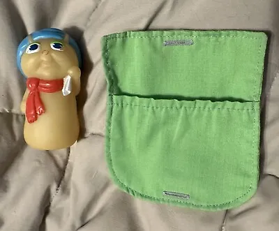 Vtg Hasbro Glo Worm Friend Glow Worm Sniffles Snail W/Sleeping Bag • $20