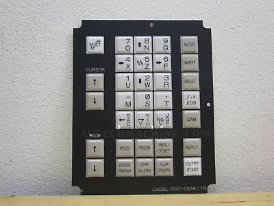 Fanuc Membrane Keysheet Keypad A98L-0001-0518#TR • $98