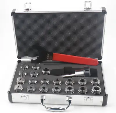 ER32 MT2 Collet Chuck Set - Metric (19pcs) - Use With Myford CLARKE WARCO • £122.95