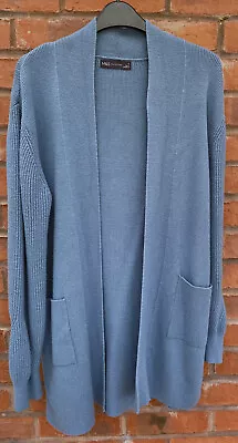M&s Collection Cardigan -  Size 12  Grey/blue • £15