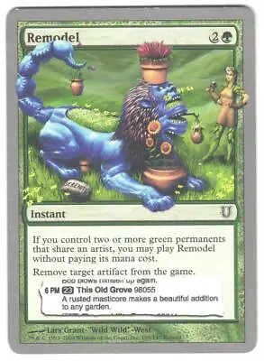 Magic_the_gathering Unhinged Remodel #108 2004MTGLP Common • $1.99