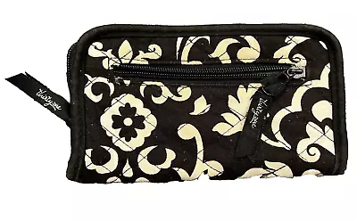 Vera Bradley Wallet Womens Quilted Zippered ID Card Holder Billfold • $6