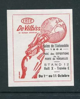 Salon De L'Automobile Porte De Versailles Reklamemarke Poster Stamp • $4.50